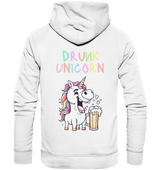 "Drunk Unicorn" | Hoodie Unisex [Backprint]
