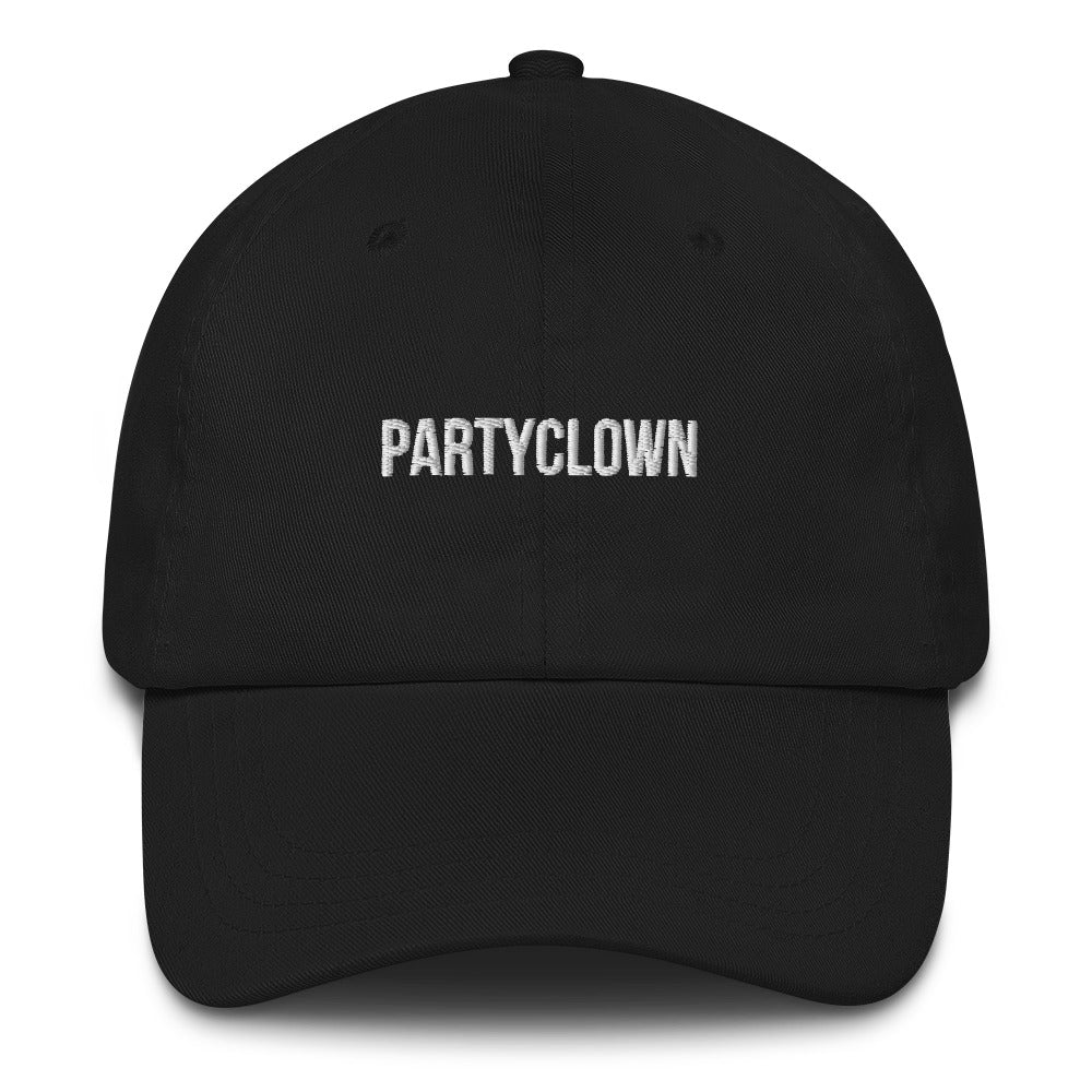 Baseballkappe "Partyclown" schwarz