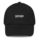 Baseballkappe "Suffkopf" schwarz
