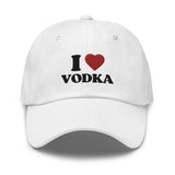 Baseballkappe "I Love Vodka"