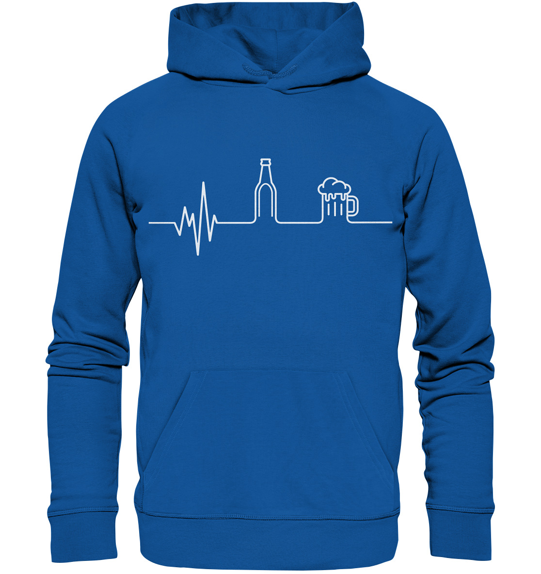 "Bier Herzschlag" | Hoodie Unisex