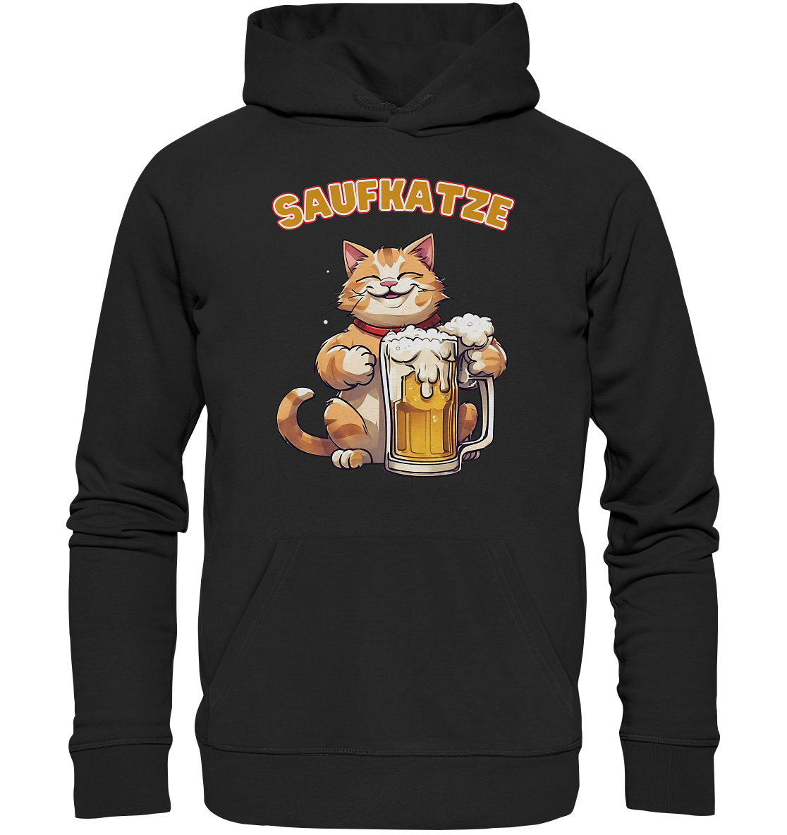 "Saufkatze" | Hoodie Unisex