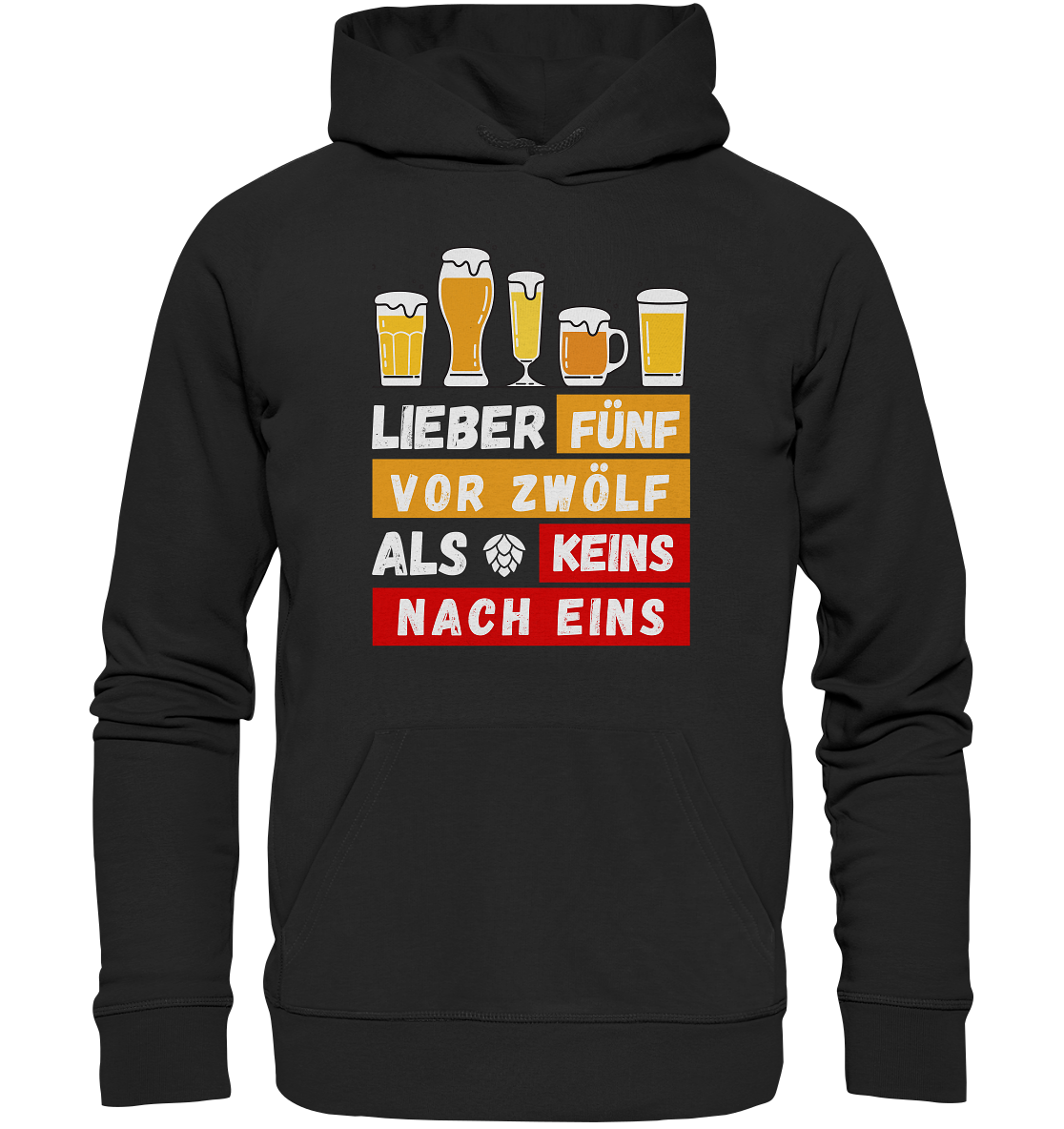 "Lieber Fünf Vor Zwölf" | Hoodie Unisex