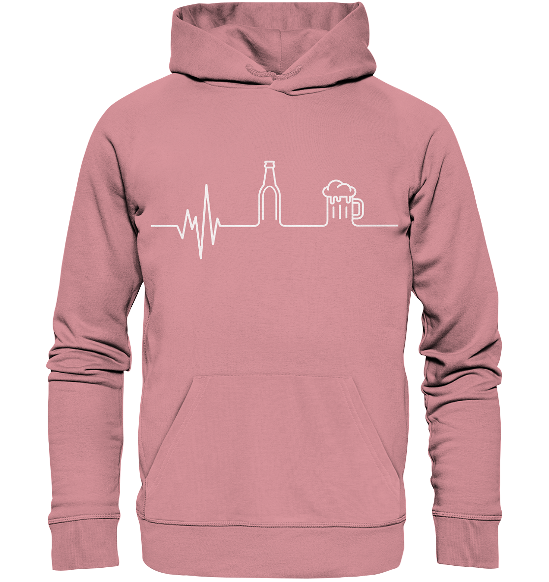 "Bier Herzschlag" | Hoodie Unisex