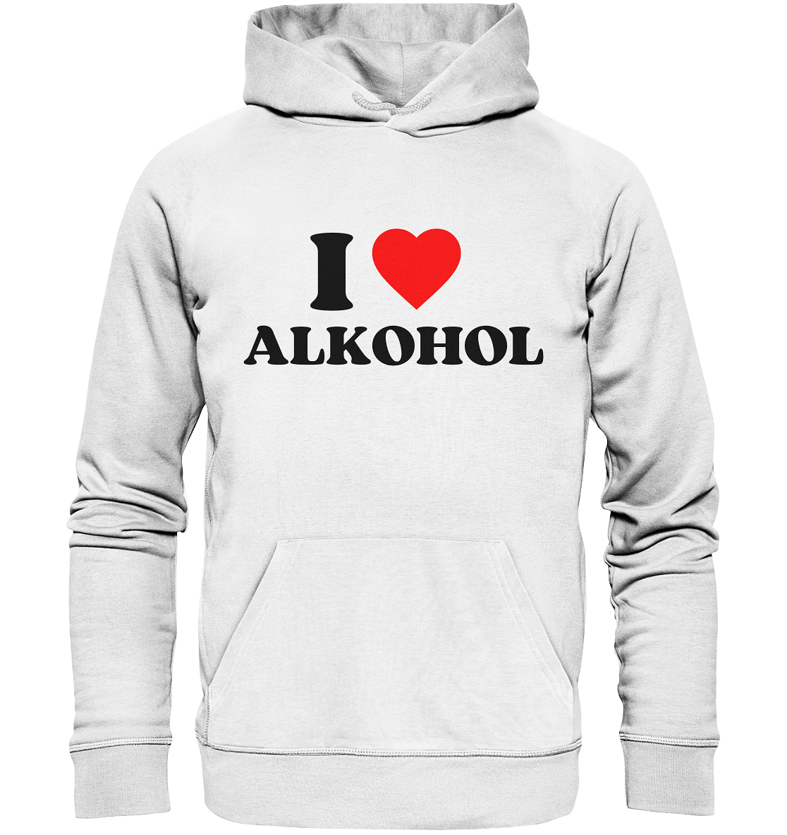 "I Love Alkohol" | Hoodie Unisex