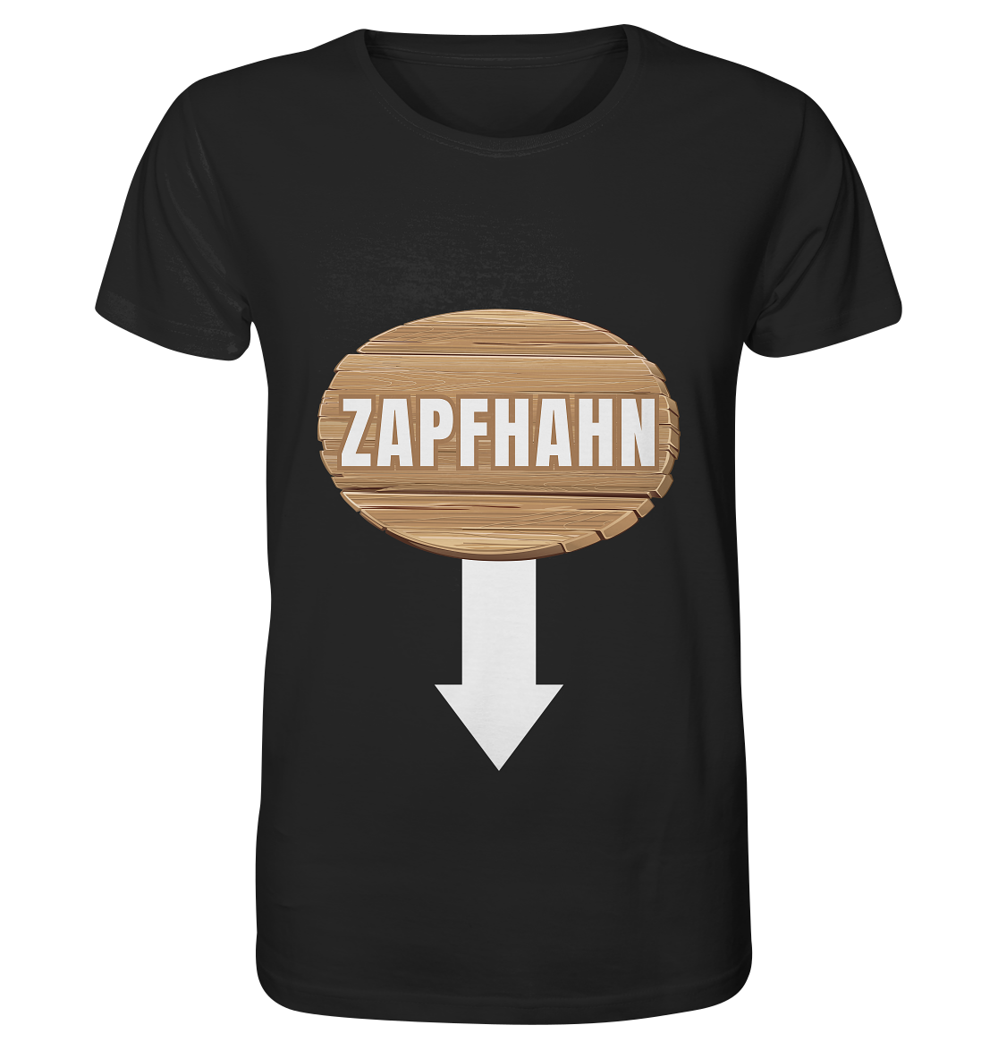 "Zapfhahn Schild" | T-Shirt Unisex