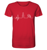 "Bier Herzschlag" - Organic Shirt