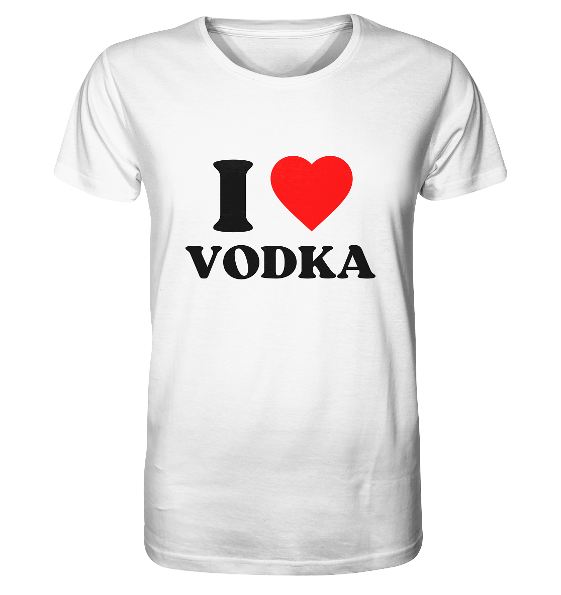 "I Love Vodka" | T-Shirt Unisex