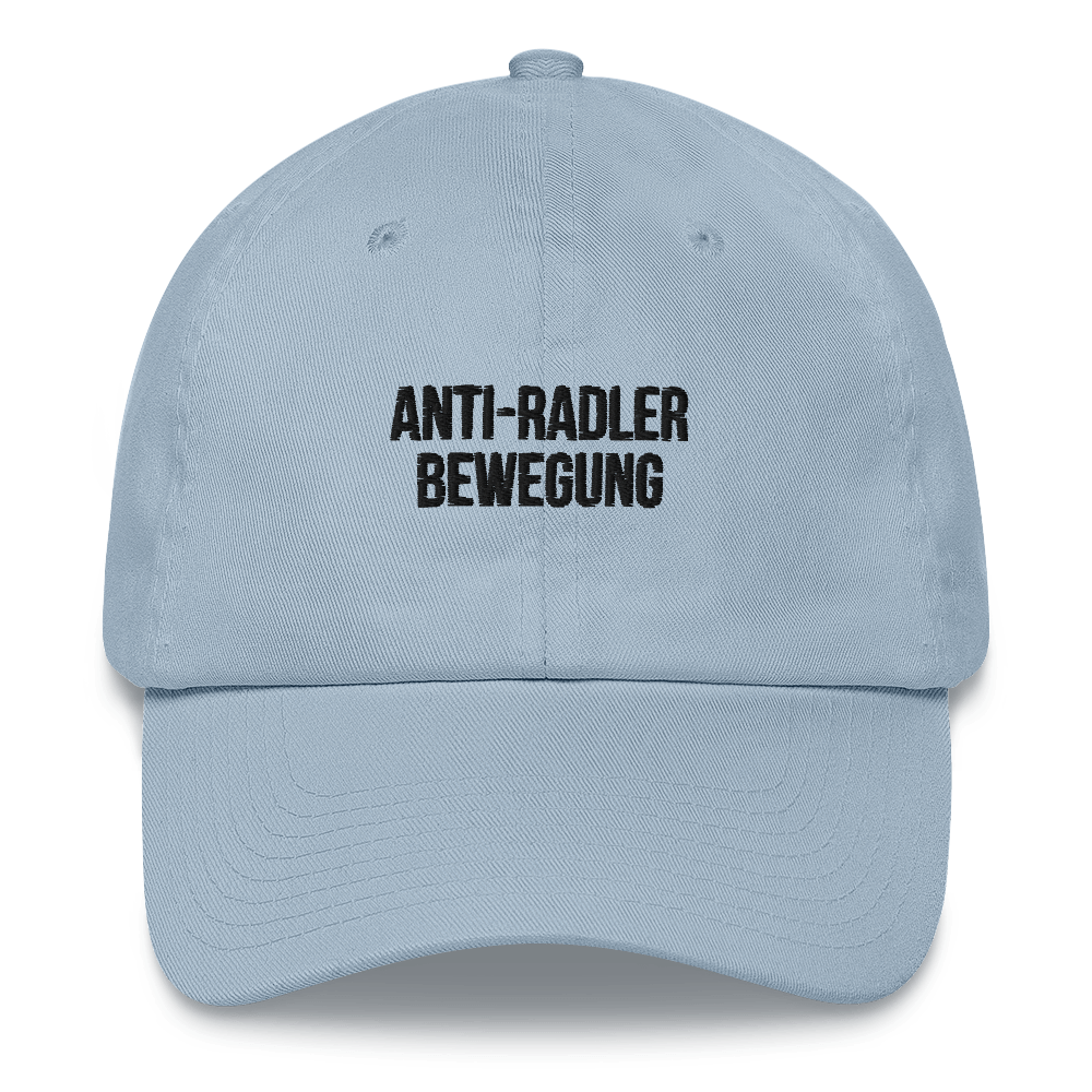 Baseballkappe "Anti-Radler Bewegung"