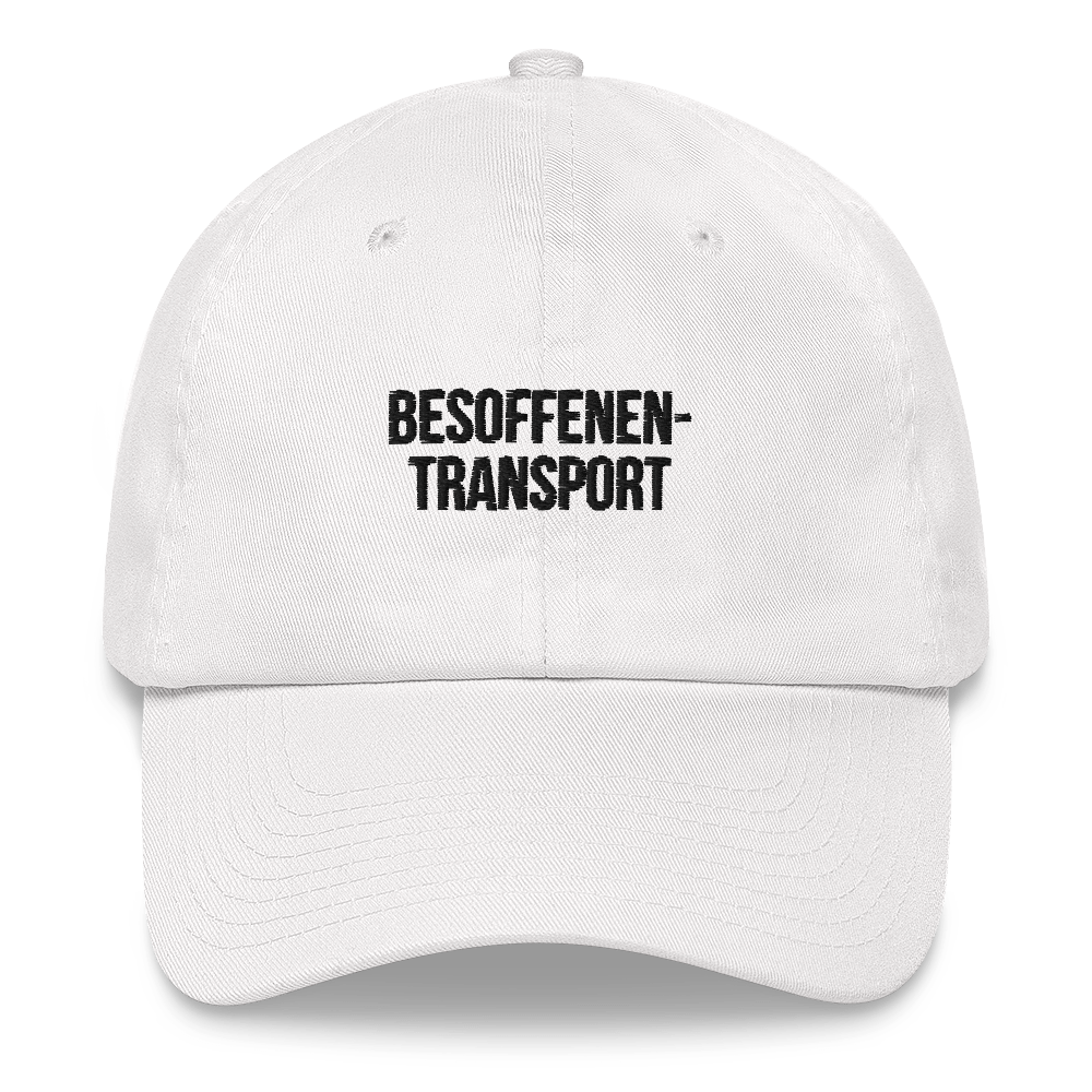 Baseballkappe "Besoffenentransport"