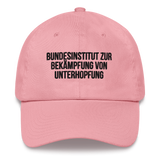 Baseballkappe "Bundesinstitut Zur Bekämpfung Von Unterhopfung"
