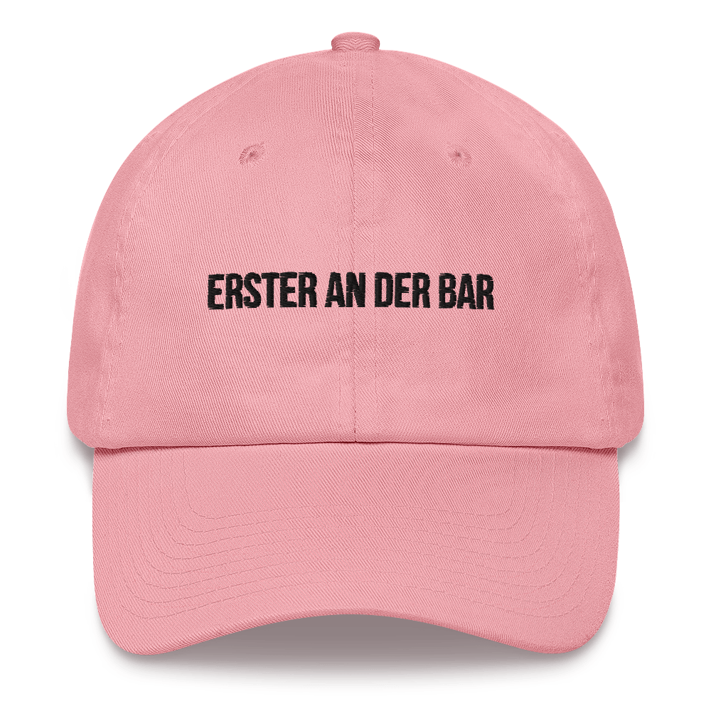 Baseballkappe "Erster An Der Bar"