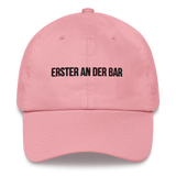 Baseballkappe "Erster An Der Bar"