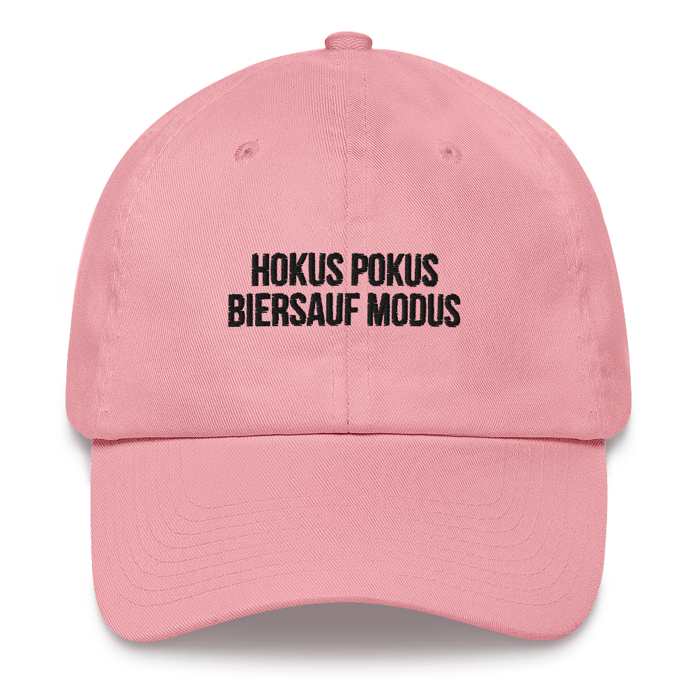 Baseballkappe "Hokus Pokus Biersauf Modus"