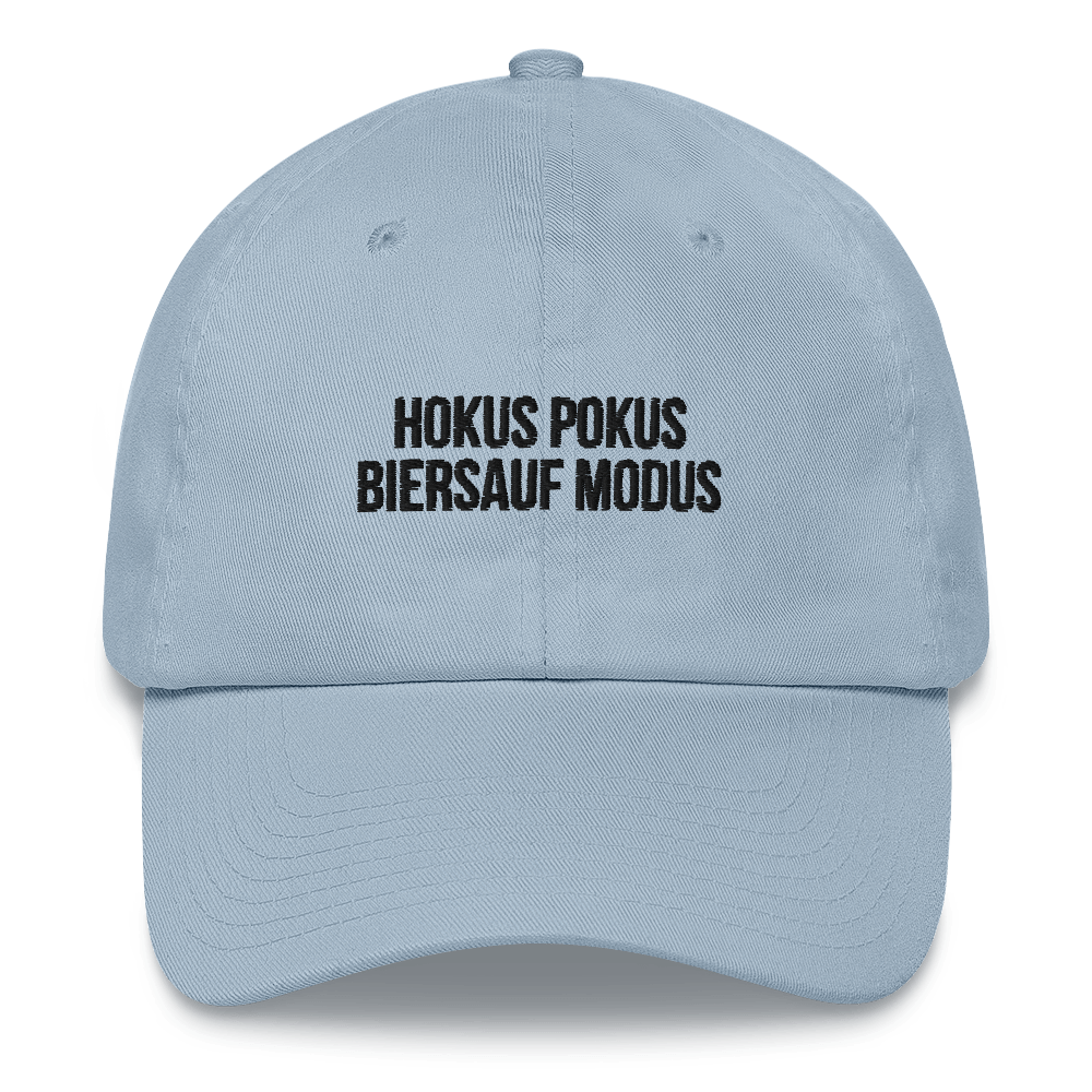Baseballkappe "Hokus Pokus Biersauf Modus"