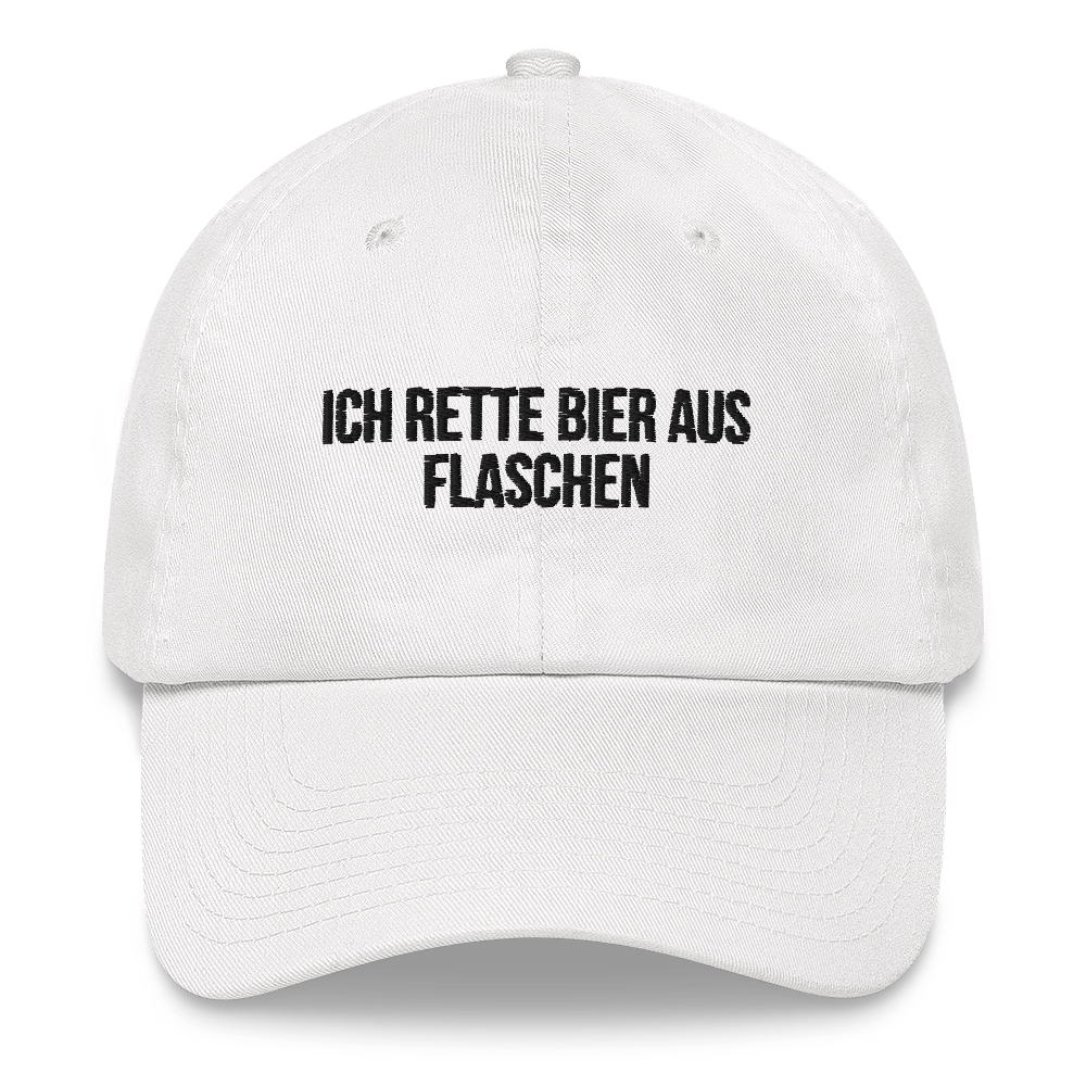 Baseballkappe "Ich Rette Bier Aus Flaschen"