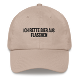 Baseballkappe "Ich Rette Bier Aus Flaschen"