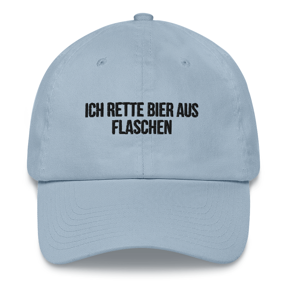 Baseballkappe "Ich Rette Bier Aus Flaschen"