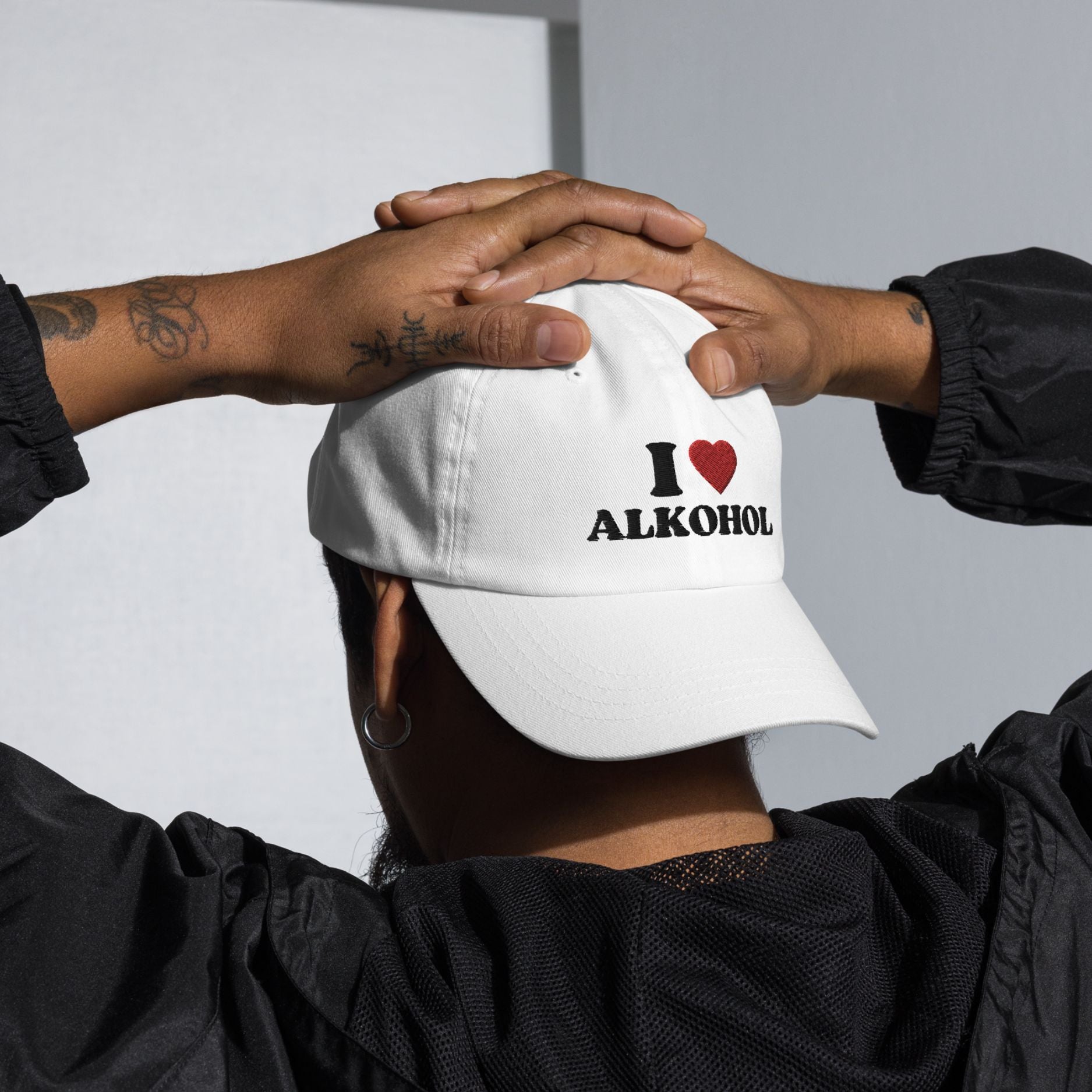 Baseballkappe "I Love Alkohol"