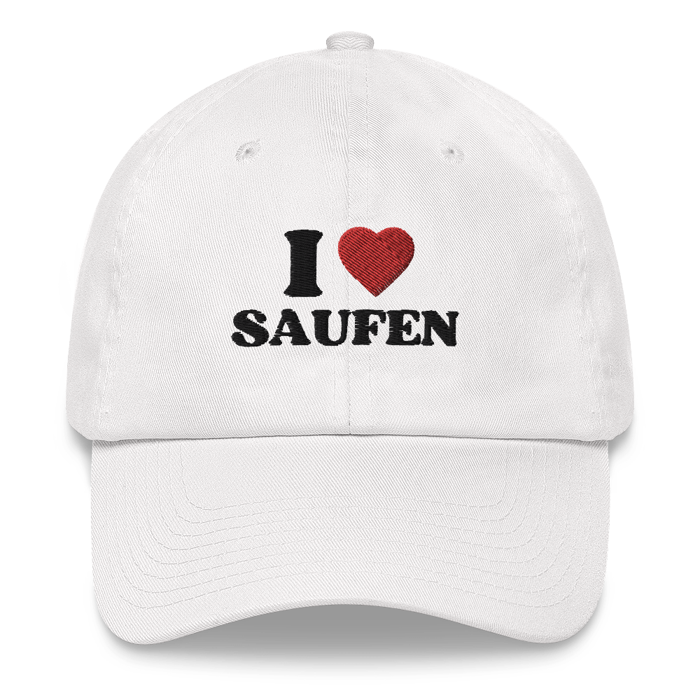 Baseballkappe "I Love Saufen"