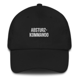 Baseballkappe "Absturzkommando" schwarz