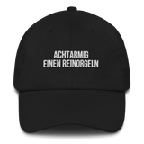 Baseballkappe "Achtarmig Einen Reinorgeln" schwarz