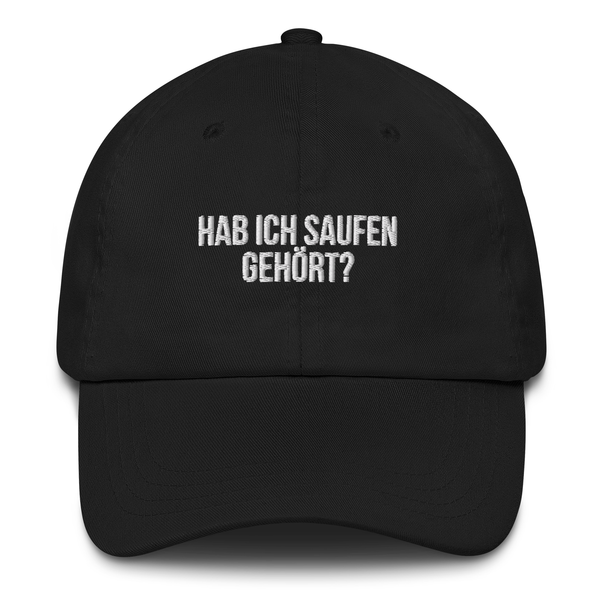 Baseballkappe "Hab Ich Saufen Gehört?"