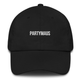 Baseballkappe "Partymaus" schwarz