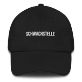 Baseballkappe "Schwachstelle" schwarz
