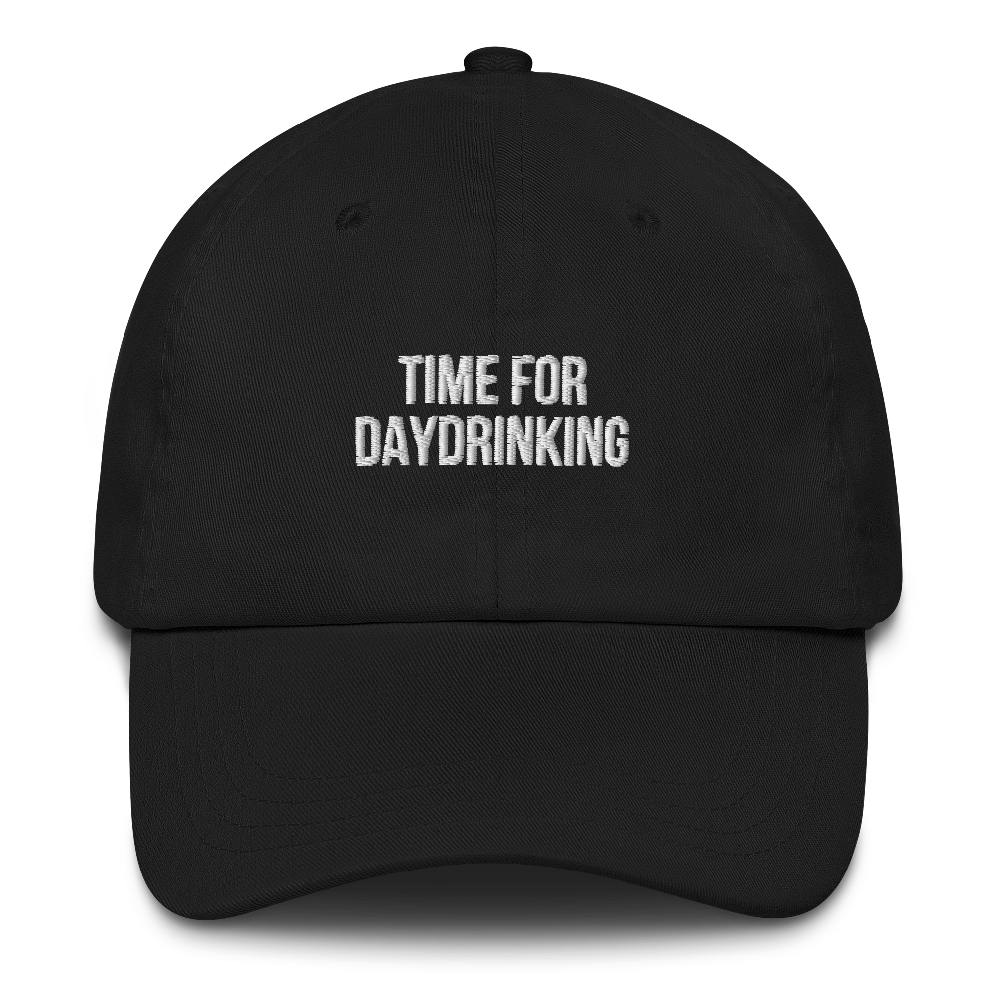 Baseballkappe "Time For Daydrinking" schwarz