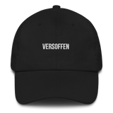Baseballkappe "Versoffen" schwarz