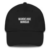 Baseballkappe "Wandelnde Minibar" schwarz