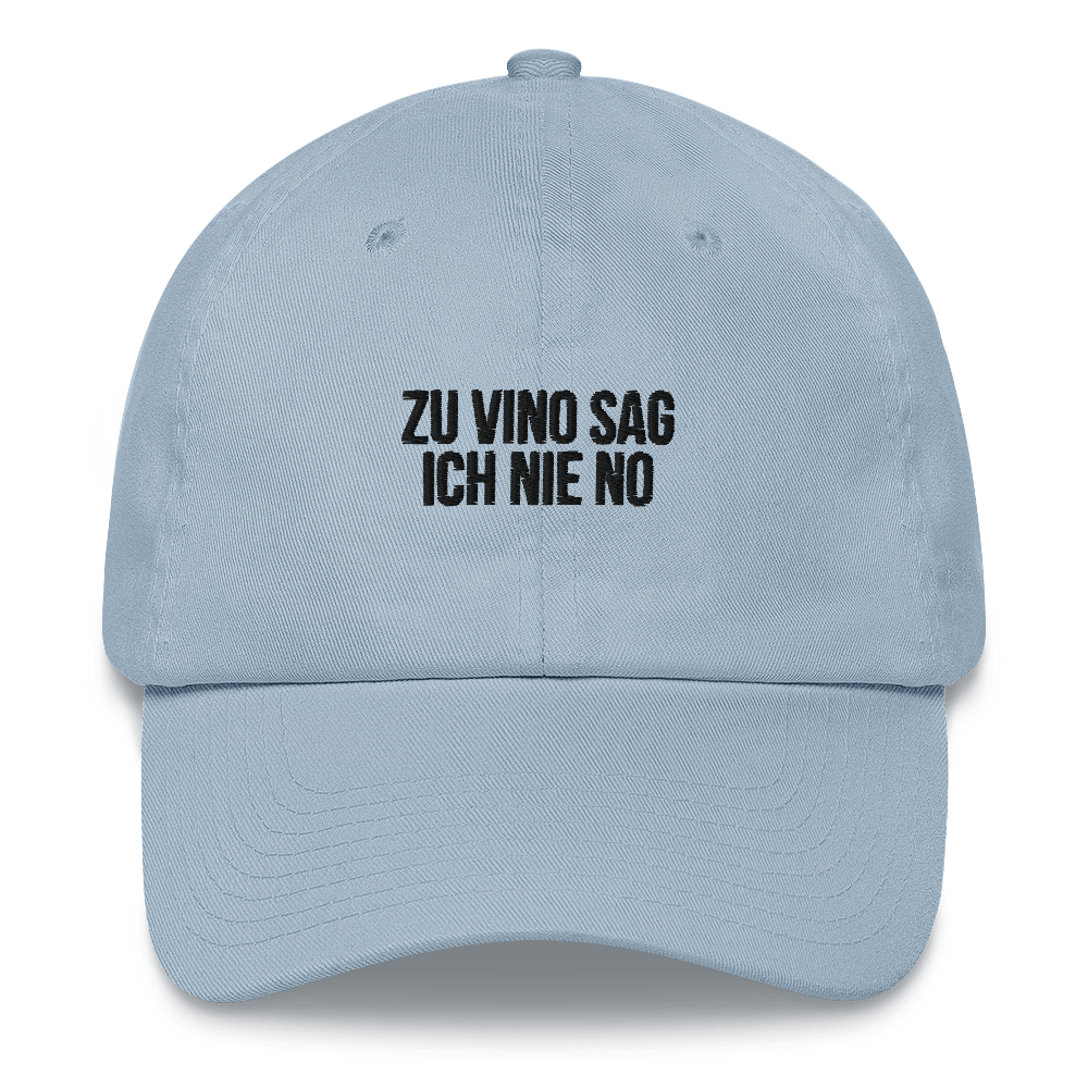 Baseballkappe "Zu Vino Sag Ich Nie No"