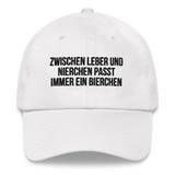 Baseballkappe "Zwischen Leber Und Nierchen..."