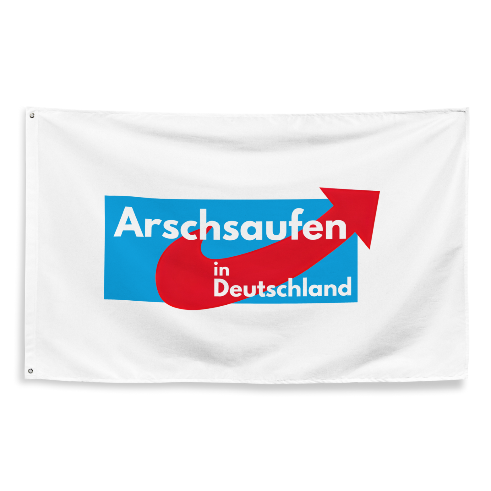 Flagge "Arschsaufen In Deutschland"