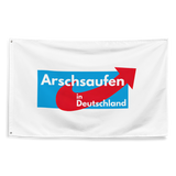 Flagge "Arschsaufen In Deutschland"