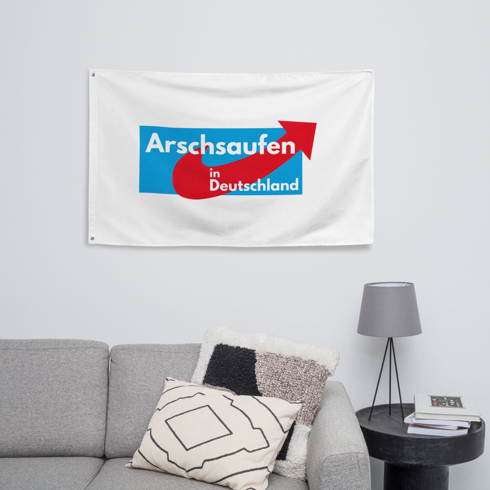 Flagge "Arschsaufen In Deutschland"