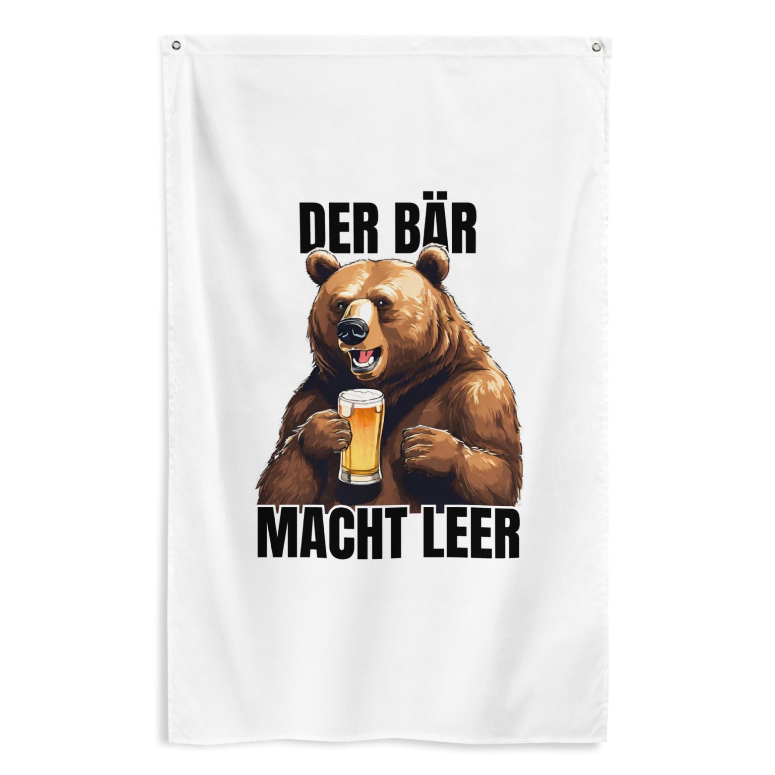 Flagge "Der Bär Macht Leer"