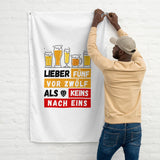 Flagge "Lieber Fünf Vor Zwölf"