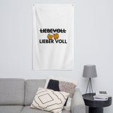 Flagge "Liebevoll / Lieber Voll"
