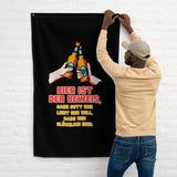 Flagge "Bier Ist Der Beweis" schwarz