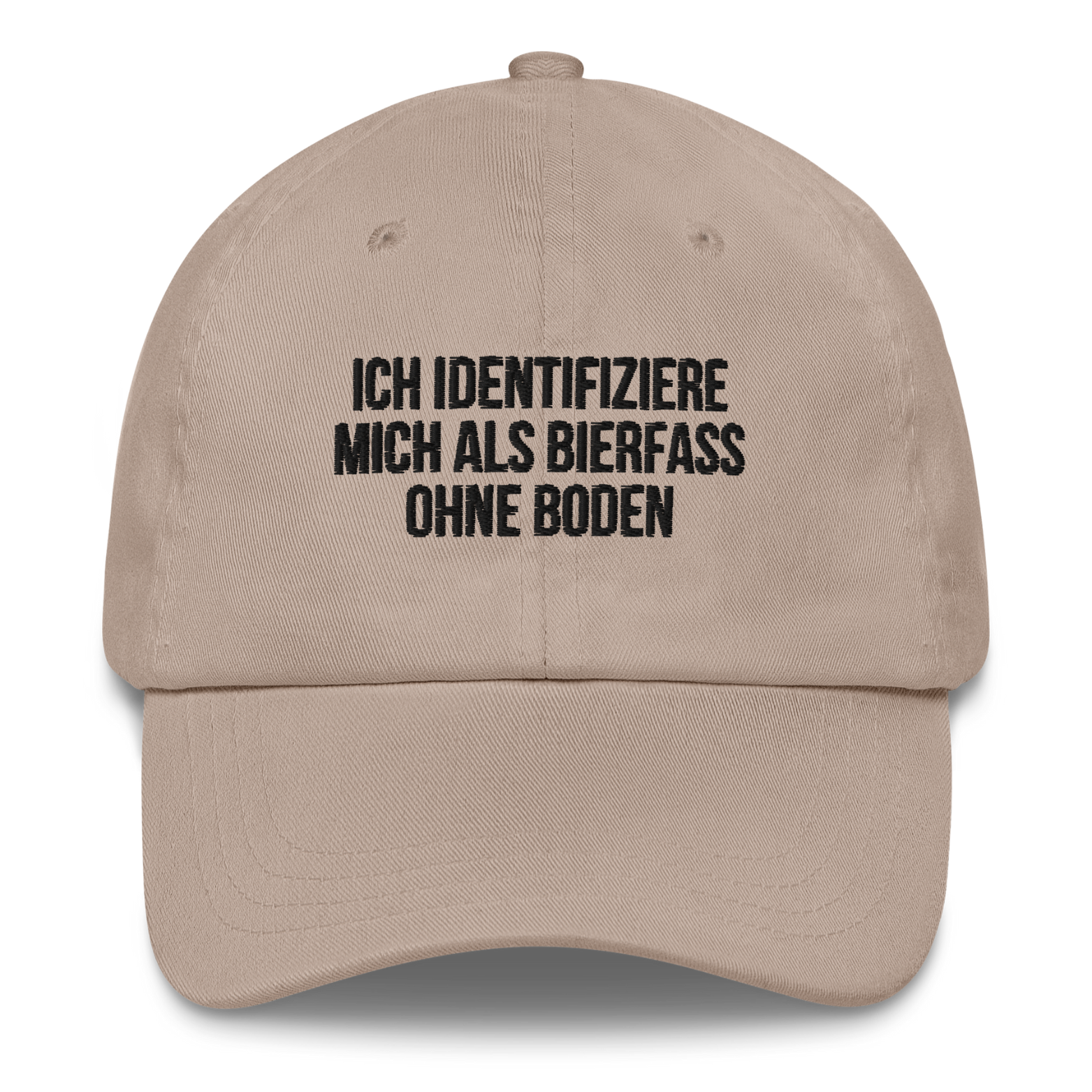 Baseballkappe "Bierfass Ohne Boden"