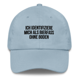 Baseballkappe "Bierfass Ohne Boden"