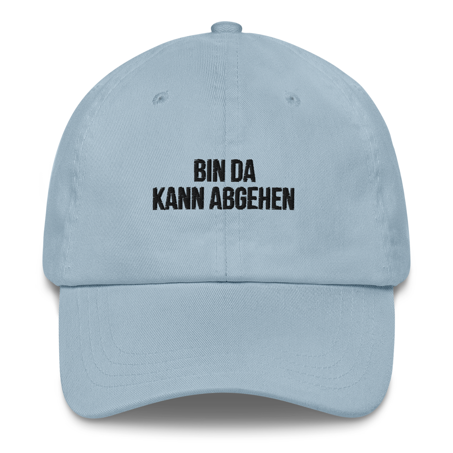 Baseballkappe "Bin Da Kann Abgehen"