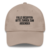 Baseballkappe "Falls Besoffen"