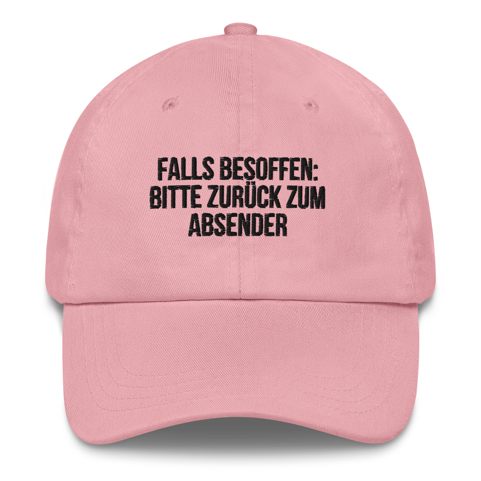 Baseballkappe "Falls Besoffen"