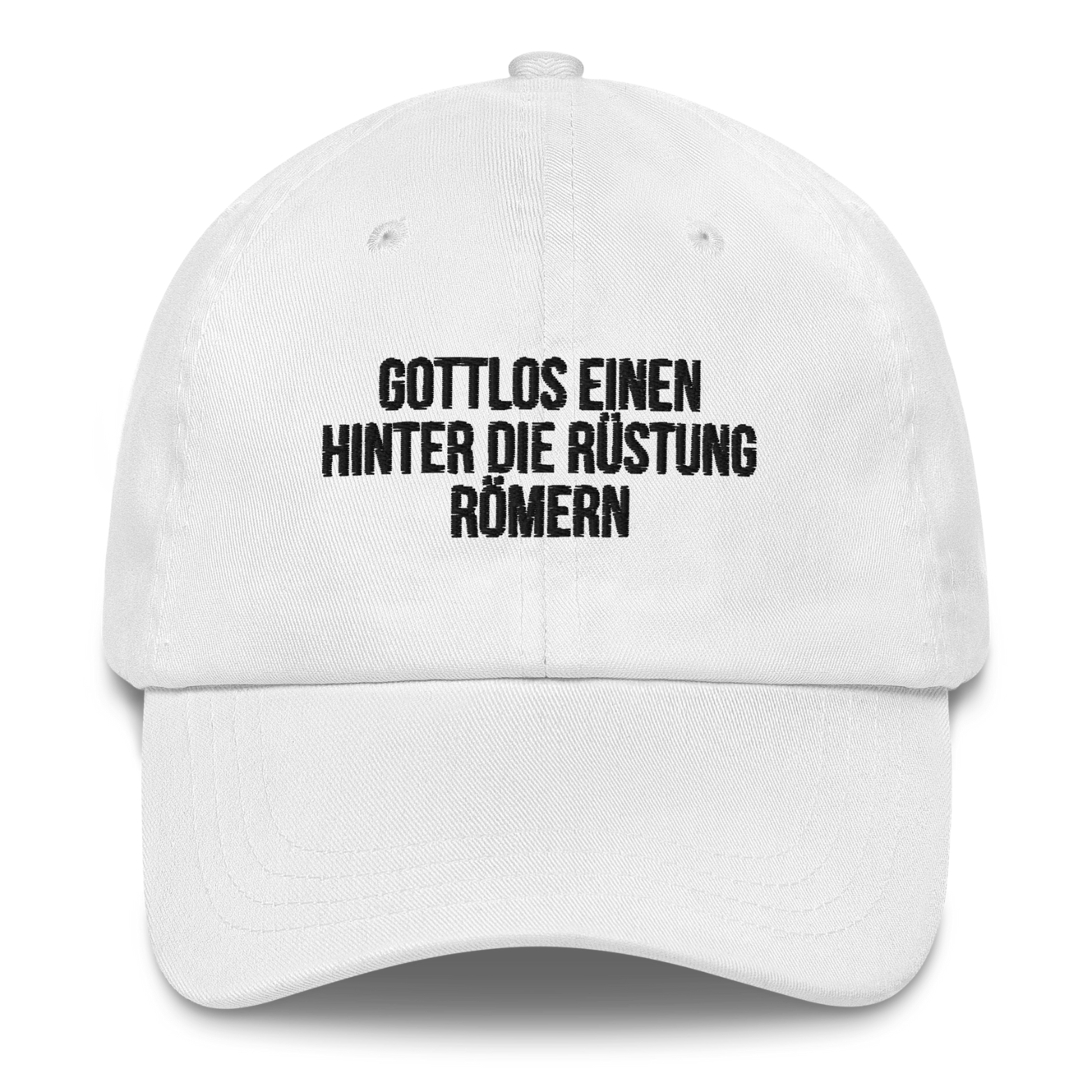 Baseballkappe "Gottlos Einen Hinter Die Rüstung Römern"