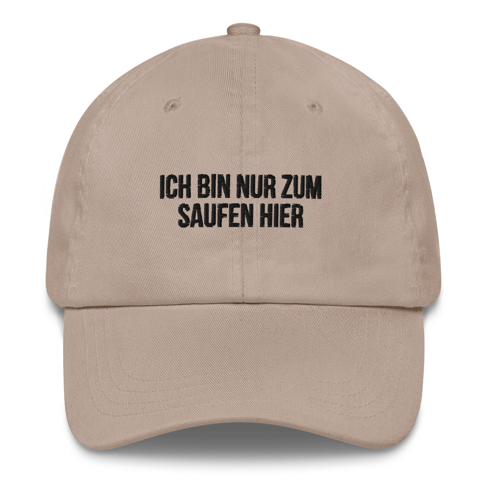 Baseballkappe "Ich Bin Nur Zum Saufen Hier"