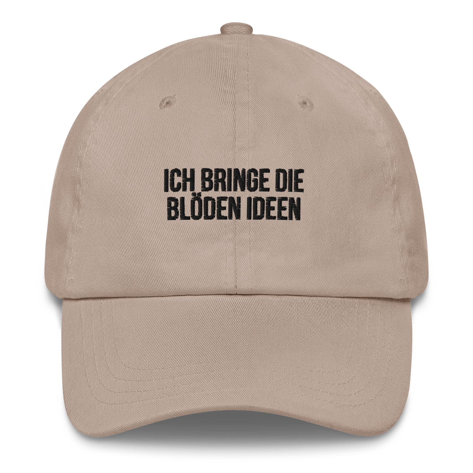 Baseballkappe "Ich Bringe Die Blöden Ideen"