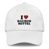 Baseballkappe "I Love Rauschmittel"
